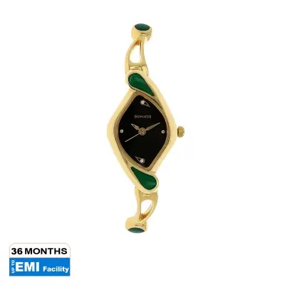 Picture of Sonata Black Dial Analog Watch for Women