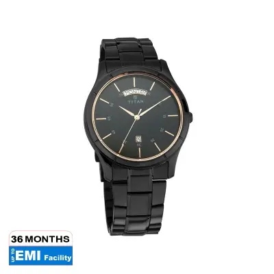 Picture of Black Dial Stainless Steel Strap Watch