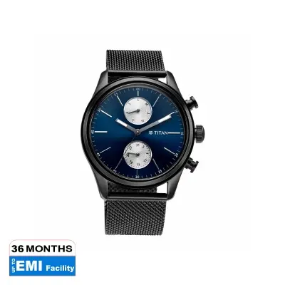 Picture of Elmnt Midnight Blue Dial Stainless Steel Strap Watch