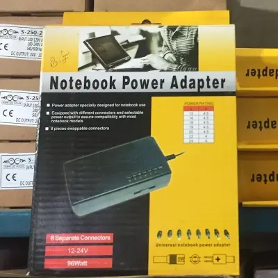 Picture of Universal Laptop Charger Power Adapter 12/15/16/18/19/20/24V 5A (Multicolor)