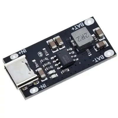 Picture of Type C USB Input High Current 3A Polymer Ternary Li-ion Lithium Quick Fast Charging Board IP2312 CC/CV Mode 5V To 4.2V (Multicolor)