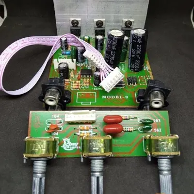 Picture of 3 Channel Amplifier BANGLADESHI TDA2030A Amplifier Circuit Board For 18W 18W Speaker 2.1 Dual Channel TDA2030 Amplifier Board Power 12-15V TDA2030A ...