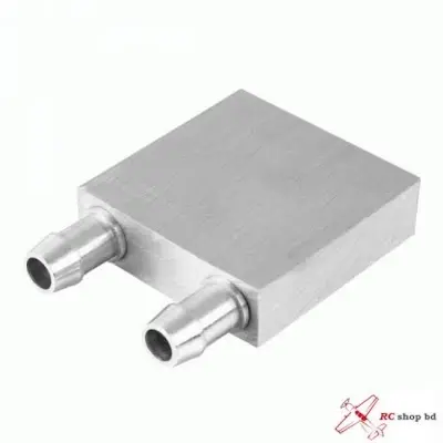 Picture of Water Cooling Block 40x40mm Aluminum For TEC Peltier Plate