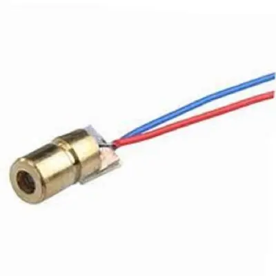 Picture of LASER 5V 5mW 650nm Red Dot Laser Diodes Module Pointer Copper Head Adjustable Red Laser Dot Diode Sight Copper Head Mini Laser Pointer