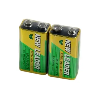 Picture of 9V Battery New Leader - 2 Pcs (Silver)