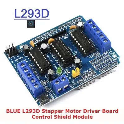 Picture of BLUE L293D Stepper Motor Driver Board Control Shield Module (Multicolor)