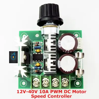 Picture of 12V-40V 10A PWM DC Motor Speed Controller CVT Speed Switch Module (Multicolor)