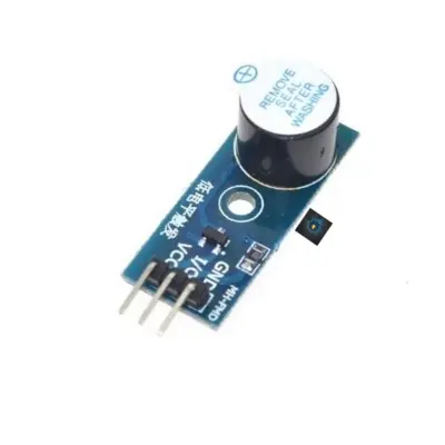 Picture of BUZZER MODULE Digital Buzzer Module DC 3.3V 5V 3Pin Active Passive Buzzer Circuit Low Current Buzzer Alarm Sound Module For Arduino (Black)