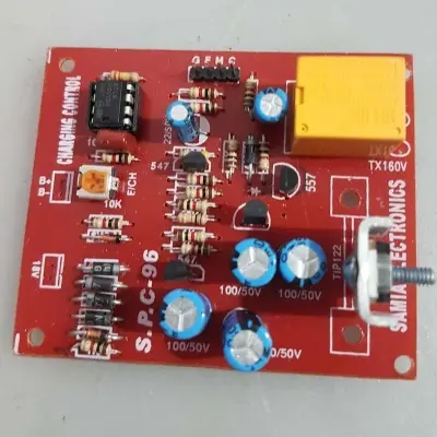 Picture of Auto Cut Charging Circuit Lm-7812 12V 7A To 200A Battery Over Charger Auto Cut Circuit For Making 12V 7A To 200A Battery Charger - Solar Panel (Silver)
