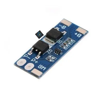 Picture of BMS 2S Module-LITHIUM ION 2S 15A 7.4V BMS CHARGE PROTECTION CIRCUIT (Silver)