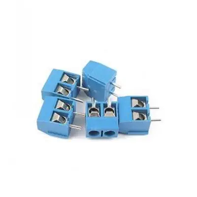 Picture of 2 Pin Plug-In Screw Terminal Block Connector- 5pcs (Multicolor)