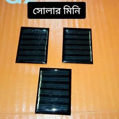 Picture of Mini Small Power Solar Cells Panel 3.7V 40X30Mm - Solar Panel (Black)