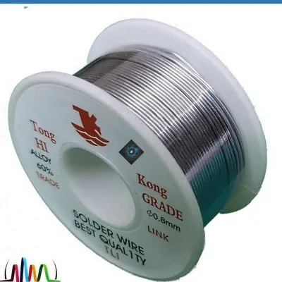 Picture of Tong Kong Hi Grade Best Quality Soldering Wire 50 Grams (Silver)