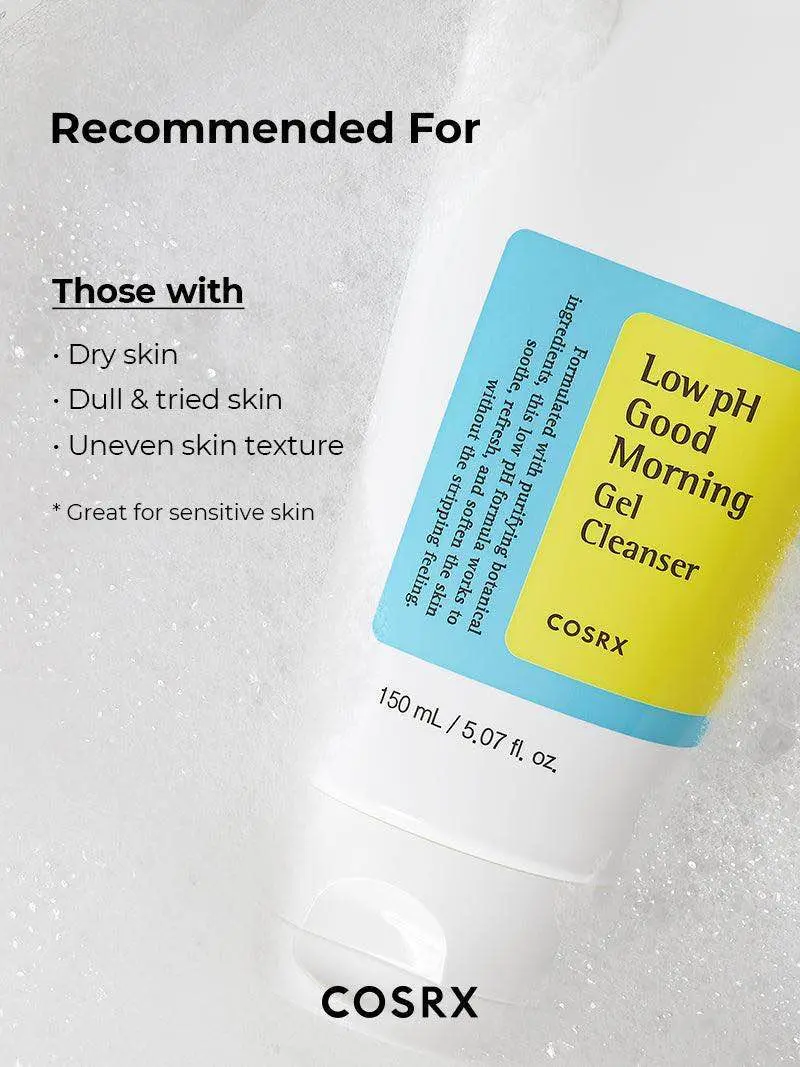 Picture of COSRX Low Ph Good Morning Gel Cleanser-150ml/50ml
