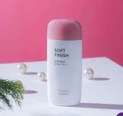 Picture of Missha All Around Safe Block Soft Finish Sun Milk SPF50+ PA+++ -70ml
