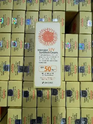 Picture of 3W Clinic Intensive UV Sunblock Cream with SPF50+ PA+++