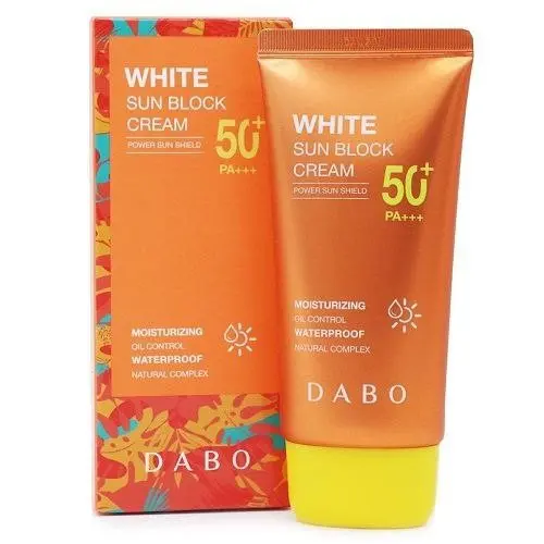 Picture of DABO White Sunblock Cream Power Sun Shield 50+ PA+++ 70ml