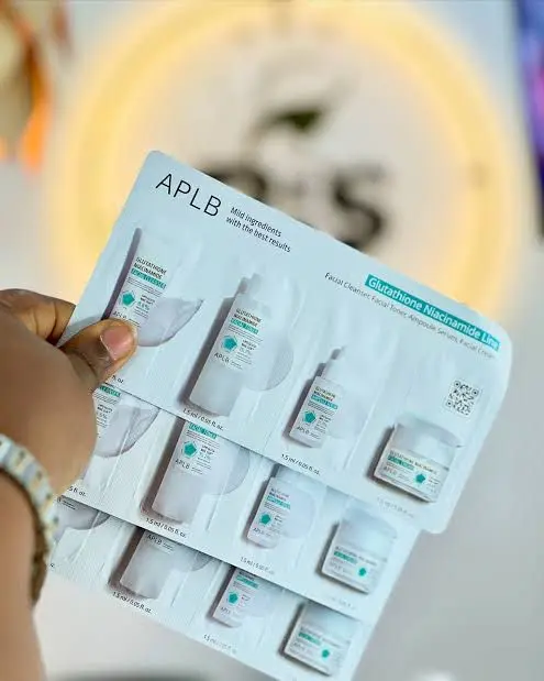 Picture of APLB Glutathione Niacinamide Skin 4 Types Sachet Set