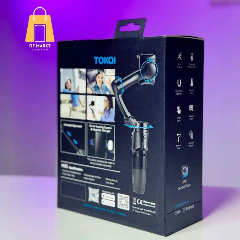 Picture of TOKQI M05 AI Tracking 3 Axis Gimbal