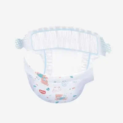 Picture of Huggies Dry Large Belt Disposable Diaper (Malaysia) - 9-14Kg: 60 Pcs