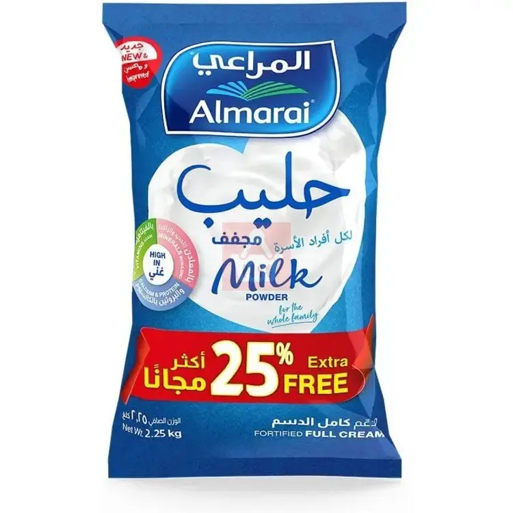 Picture of Almarai Full Cream Milk Powder Pack - 2250gm Pack Saudi