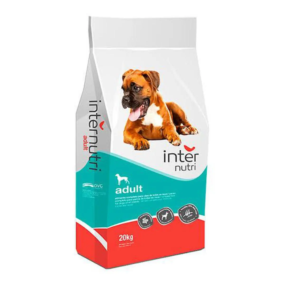 Picture of INTERNUTRI Adult Dry Dog Food Premium Quality 20kg Pack, Made in Portugal