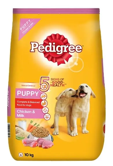 Picture of Pedigree Puppy Dry Dog Food 10kg Pack, Made in Thailand