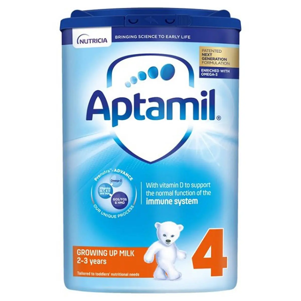 Picture of Aptamil 4 Growing Up Milk From 2 to 3 Years 800 gm, Made in UK