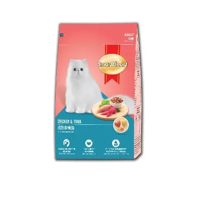 Picture of Smart Heart Adult Cat Food Chicken & Tuna 1.2kg Pack