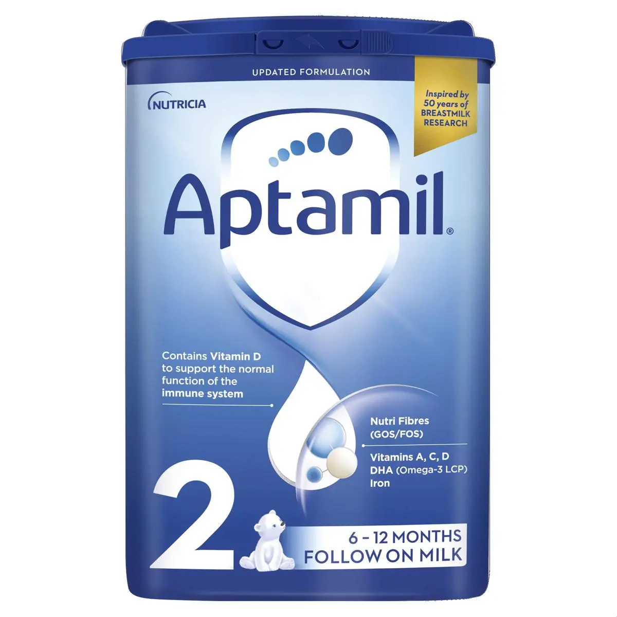 Picture of Aptamil 2 Follow On Baby Milk Powder Formula 6-12 Months 800gm, Made in UK
