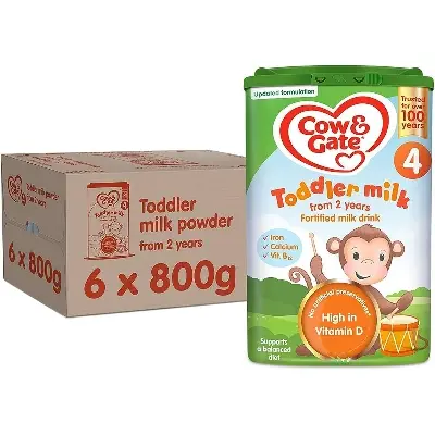Picture of Cow & Gate 4 Toddler Baby Milk Powder Formula 2-3 Years 800g Made in UK
