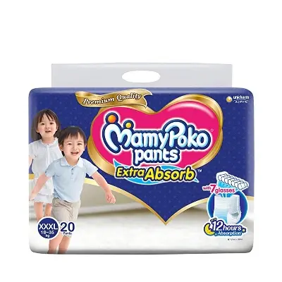 Picture of Mammy_Poko Pants Diaper Size XXXL (18-35 kg), 20 Pcs Pack