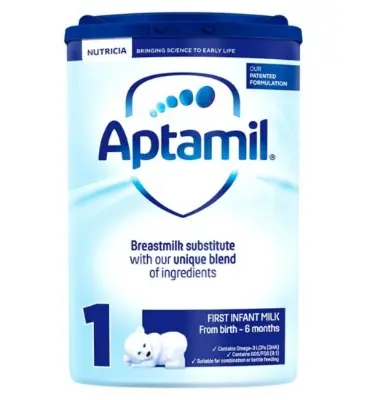 Picture of Aptamil 1 First Infant Milk From 0 to 6 Months 800 gm, Made in UK
