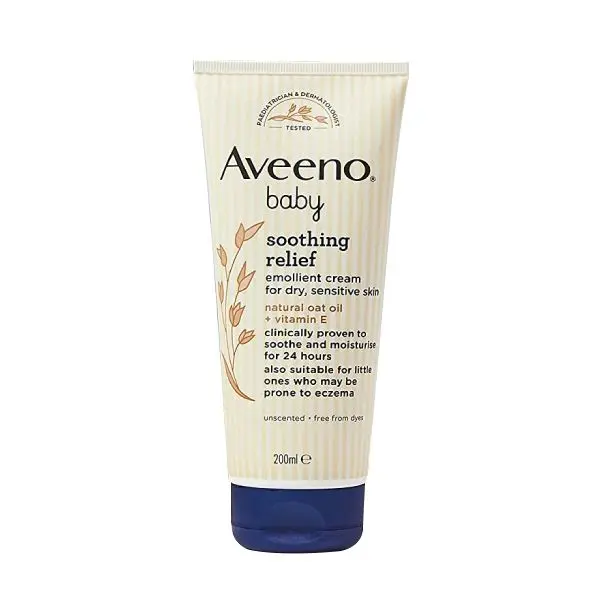 Picture of Aveeno Baby Soothing Relief Emollient Cream 200ml, Made in France