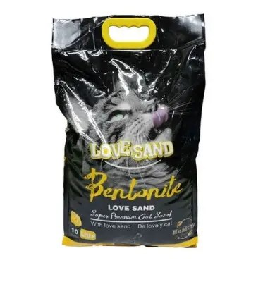 Picture of BENTONITE Love Sand Cat Litter Lemon 10L
