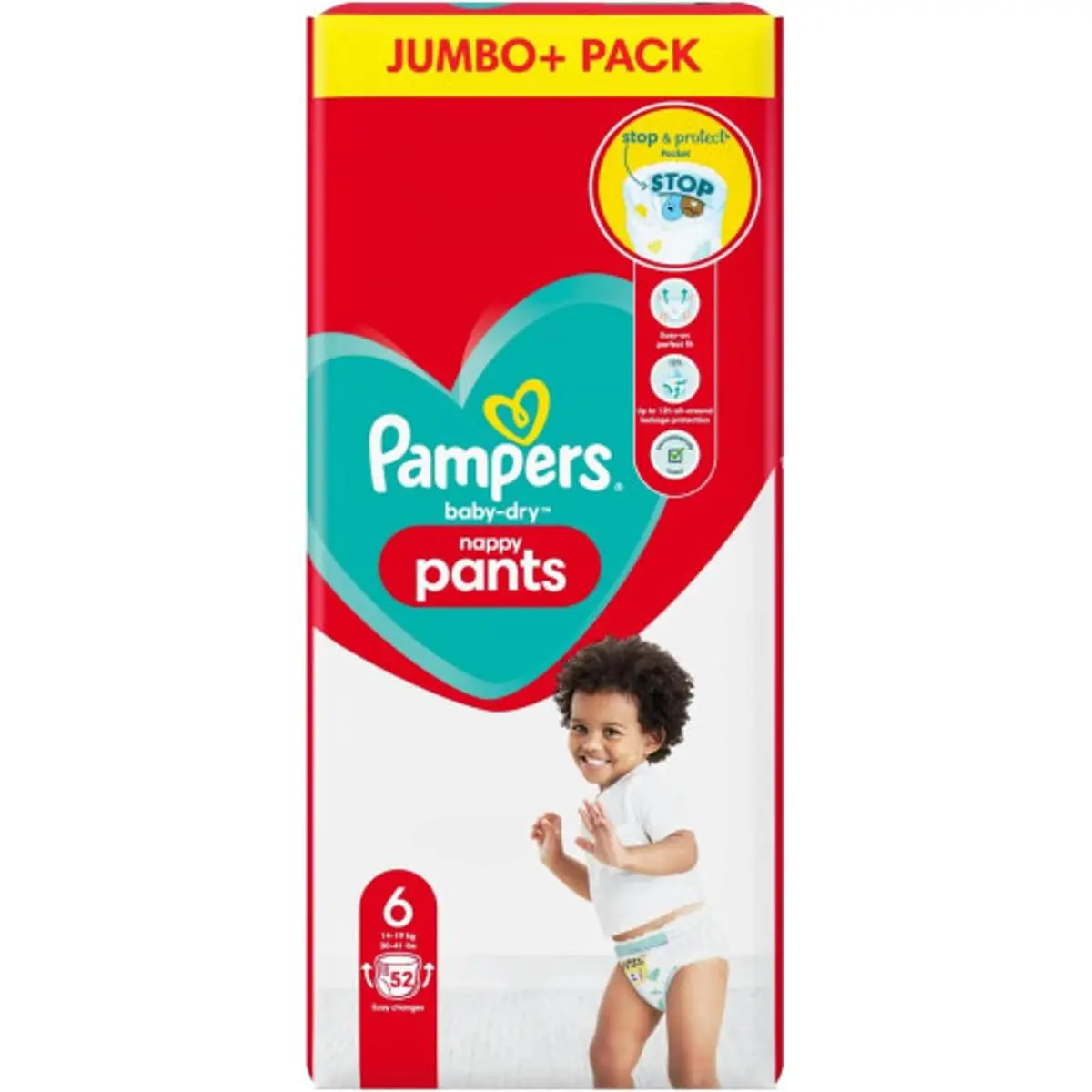 Picture of Pampers Baby Size 6 pant 14-19kg 52 pcs (UK)
