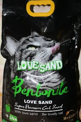 Picture of Love Sand Cat Litter 10kg - Apple Flavor