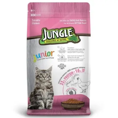 Picture of Jungle Junior Cat Food Chicken & Fish 1.5kg