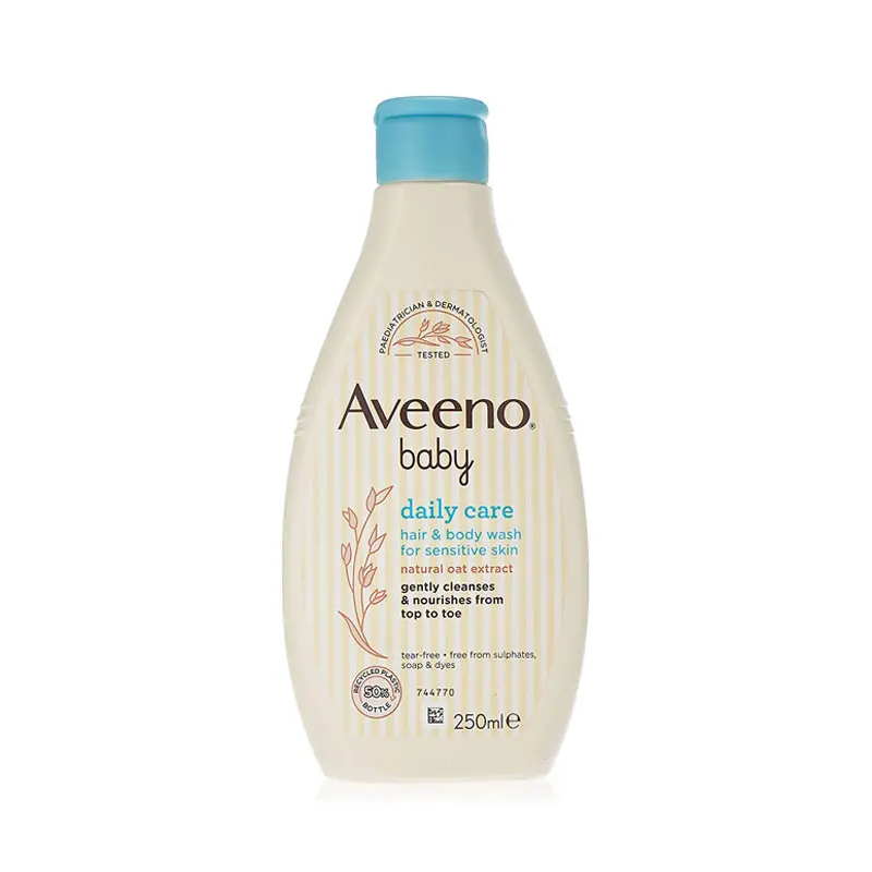 Picture of Aveeno Daily Care Baby Hair & Body Wash for Baby Skin 300ml, UK