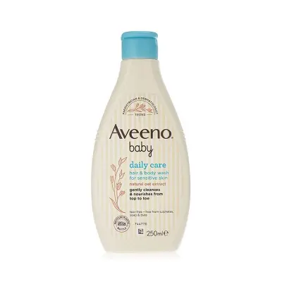 Picture of Aveeno Daily Care Baby Hair & Body Wash for Baby Skin 300ml, UK