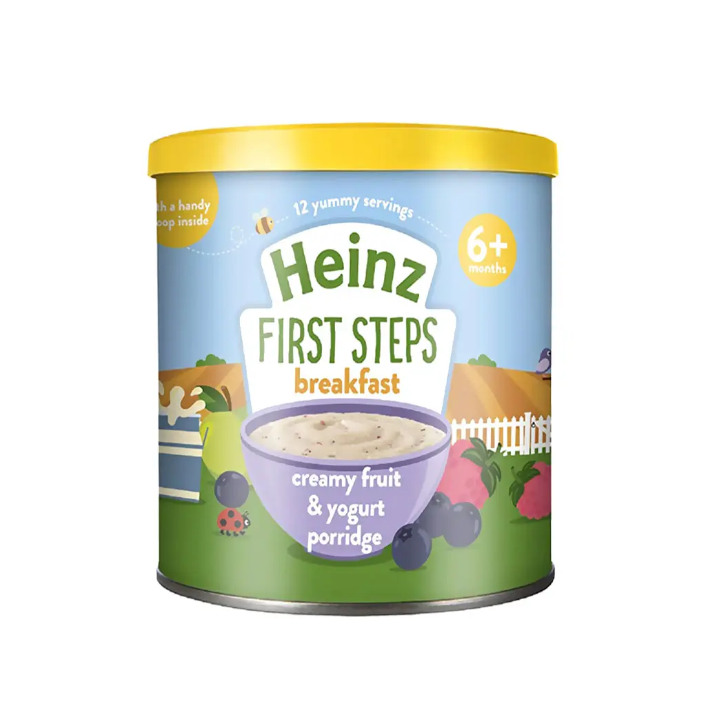 Picture of Heinz First Steps Breakfast, Creamy Fruit & Yogurt Porridge 240g, UK