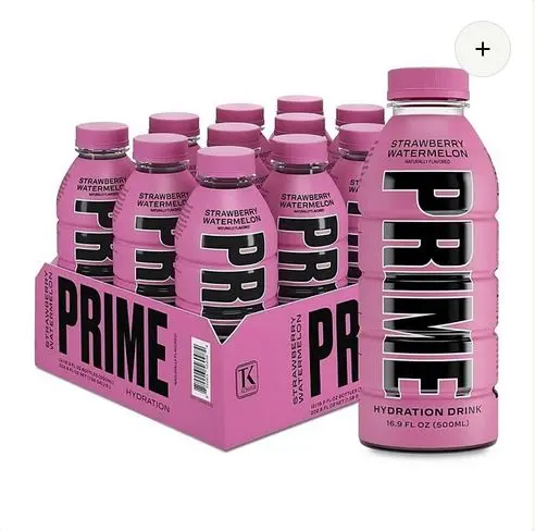 Picture of Prime Strawberry Watermelon Hydration Drink 500ml