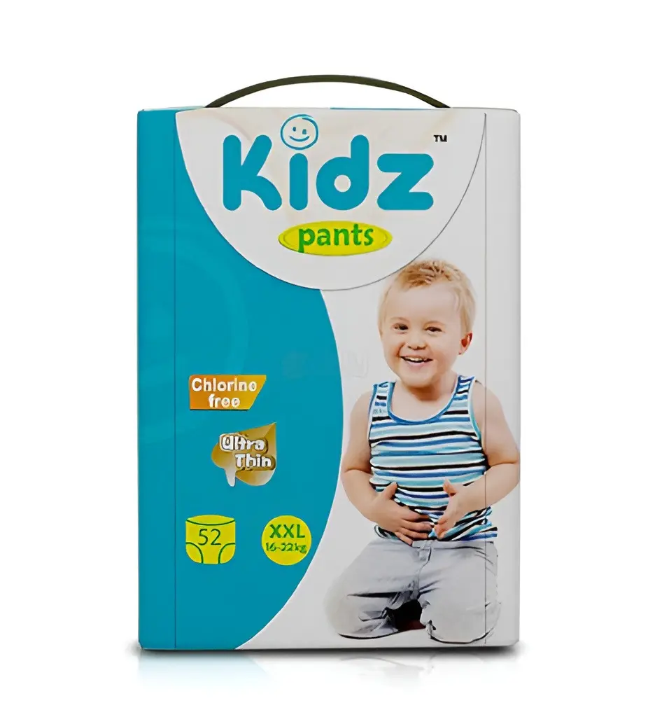 Picture of Kidz Baby Diaper Pant XXL (16-24 kg) 52 Pcs Pack, Made in Germany