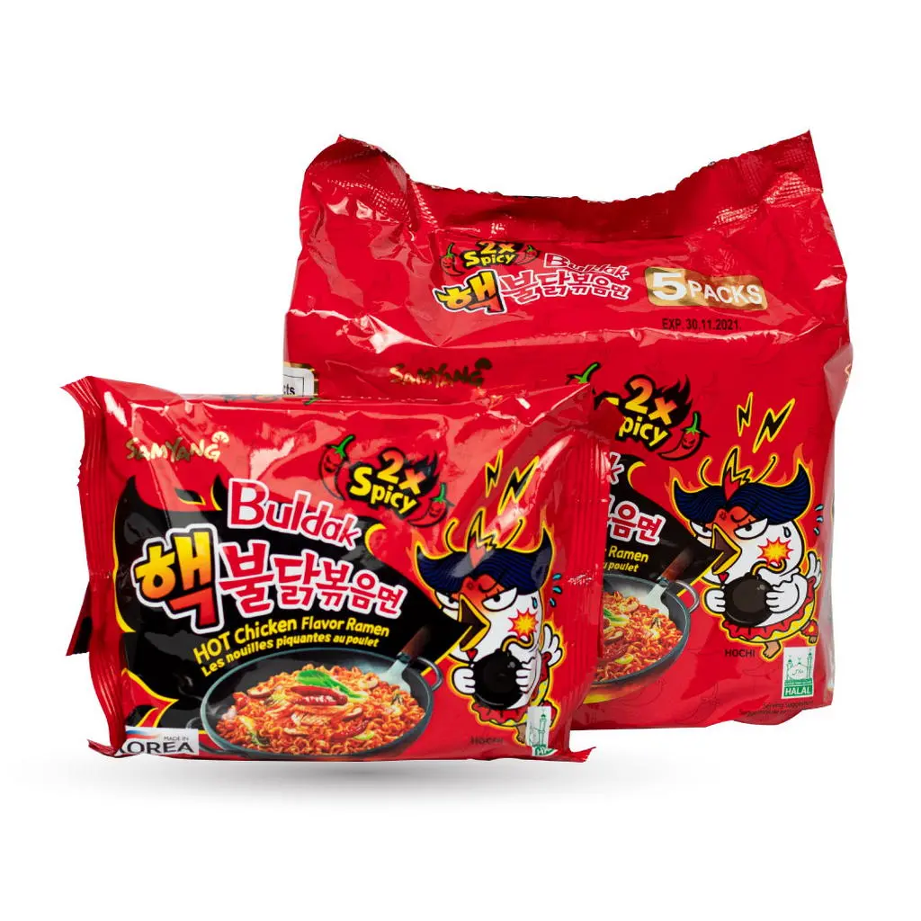Picture of Samyang Noodles Hot Chicken Ramen 2X Red (140Gx 5P)