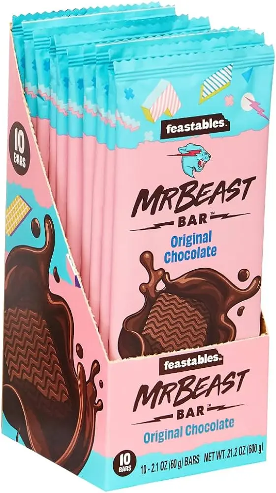 Picture of Mr Beast Feastables Original Chocolates