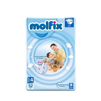 Picture of Molfix Baby Diaper Belt 4 Maxi 52pcs Pack, Turkey