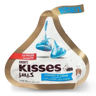 Picture of Hershey's Kisses Cookies 'n' Creme Chocolate