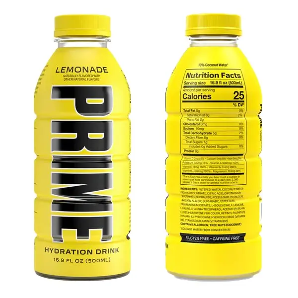 Picture of Prime Hydration Lemonade Flavor Drink 500ml
