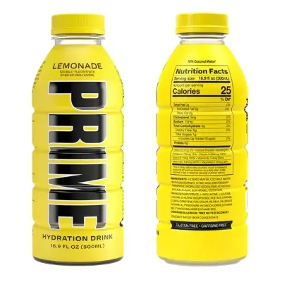 Picture of Prime Hydration Lemonade Flavor Drink 500ml