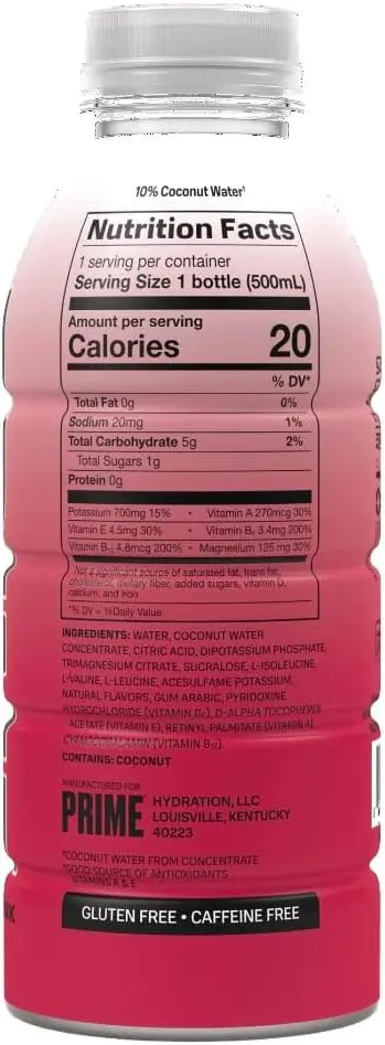 Picture of Prime Hydration Cherry Freeze Sports Drink 500ml